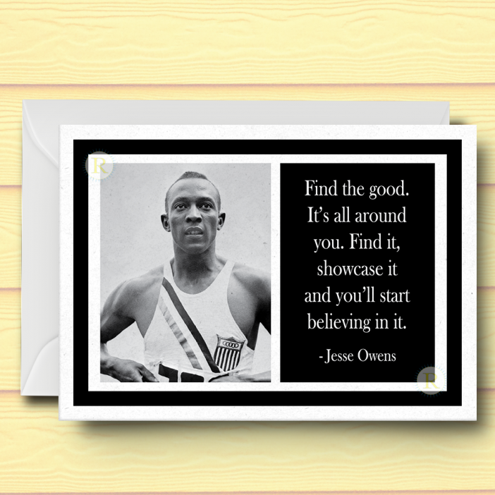 Jesse Owens Card